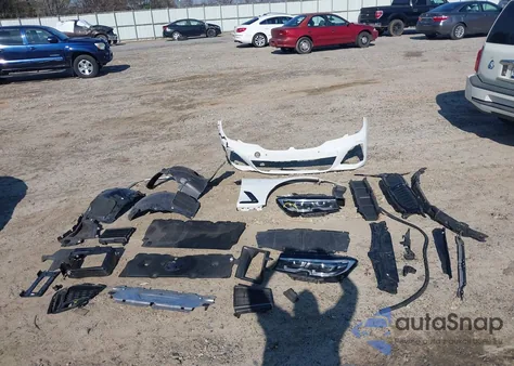 2020 BMW 3 Series M340I из США, поврежденный, VIN WBA5U7C05LFH92128